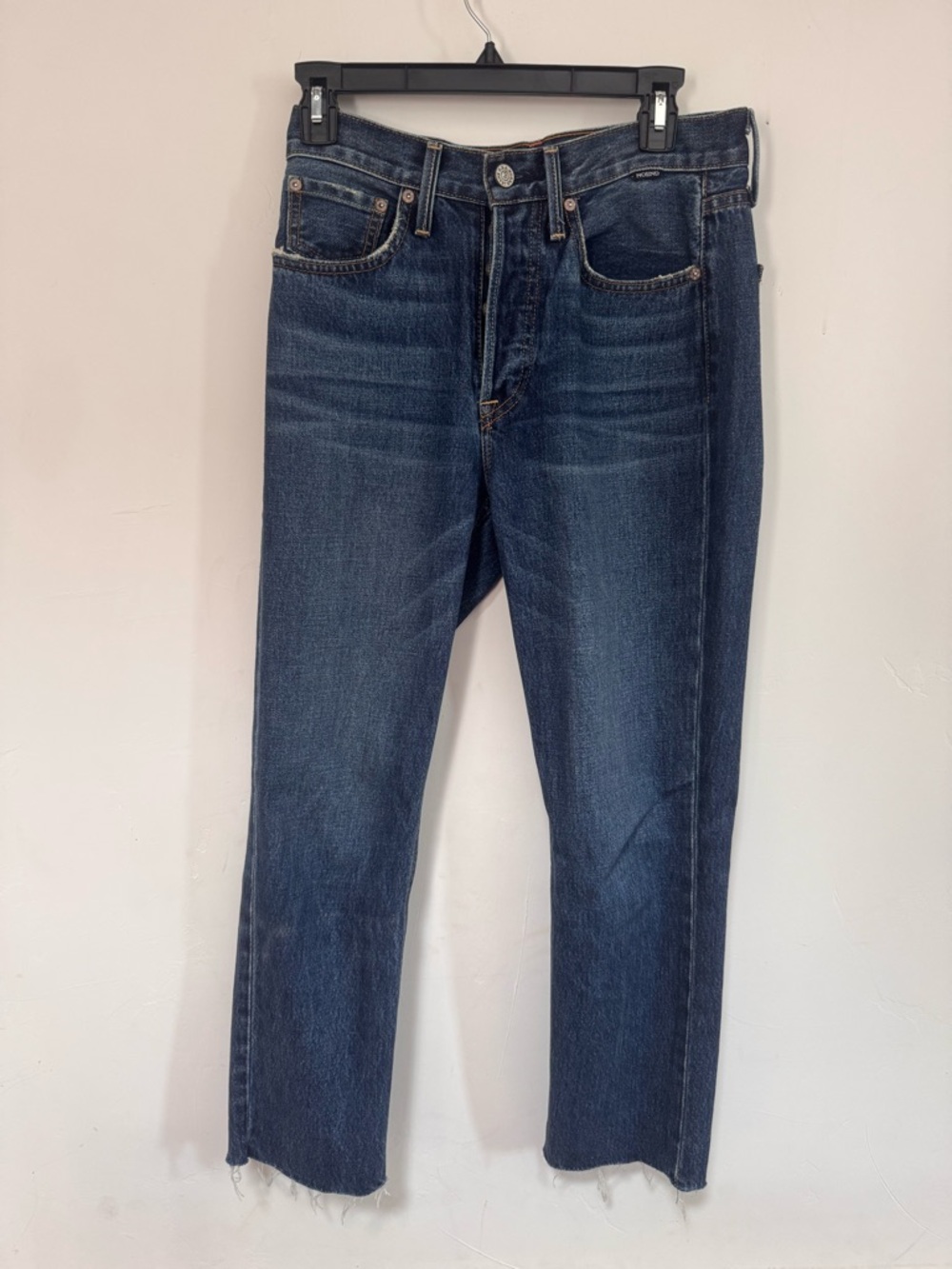 Noend Women’s Dark Blue Straight-Leg Jeans